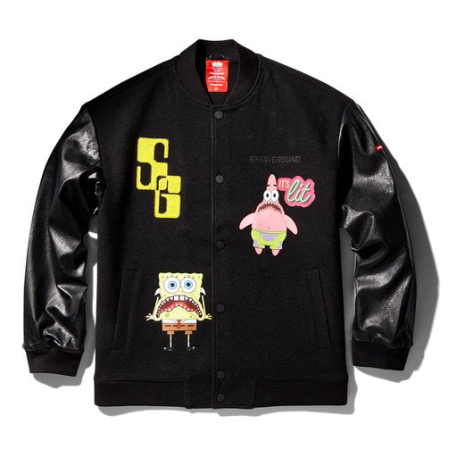 Spongebob clearance varsity jacket