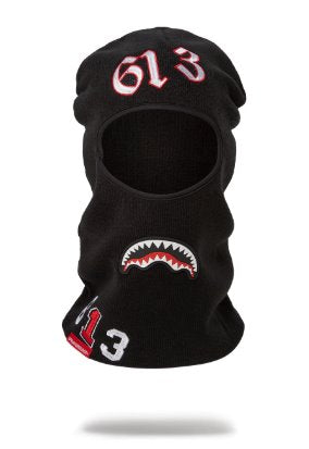 613 TYPOGRAPHY SKI MASK