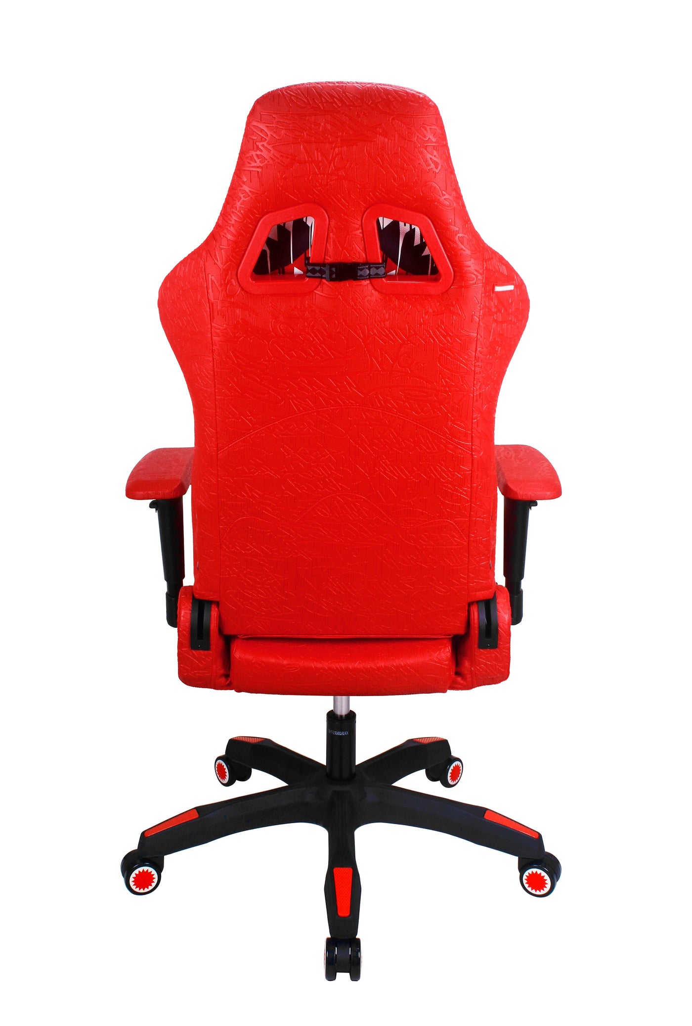 RED SCRIBBLE GAMING CHAIR
