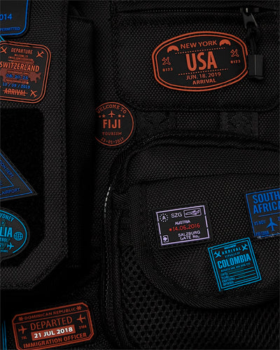 JAMES PASSPORT STAMPS SPECIAL OPS BACKPACK