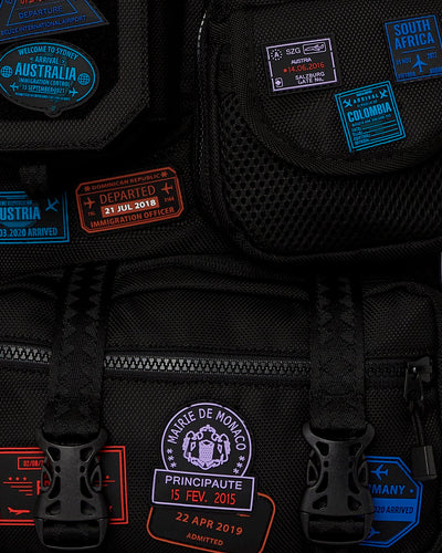 JAMES PASSPORT STAMPS SPECIAL OPS BACKPACK