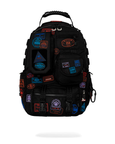 JAMES PASSPORT STAMPS SPECIAL OPS BACKPACK