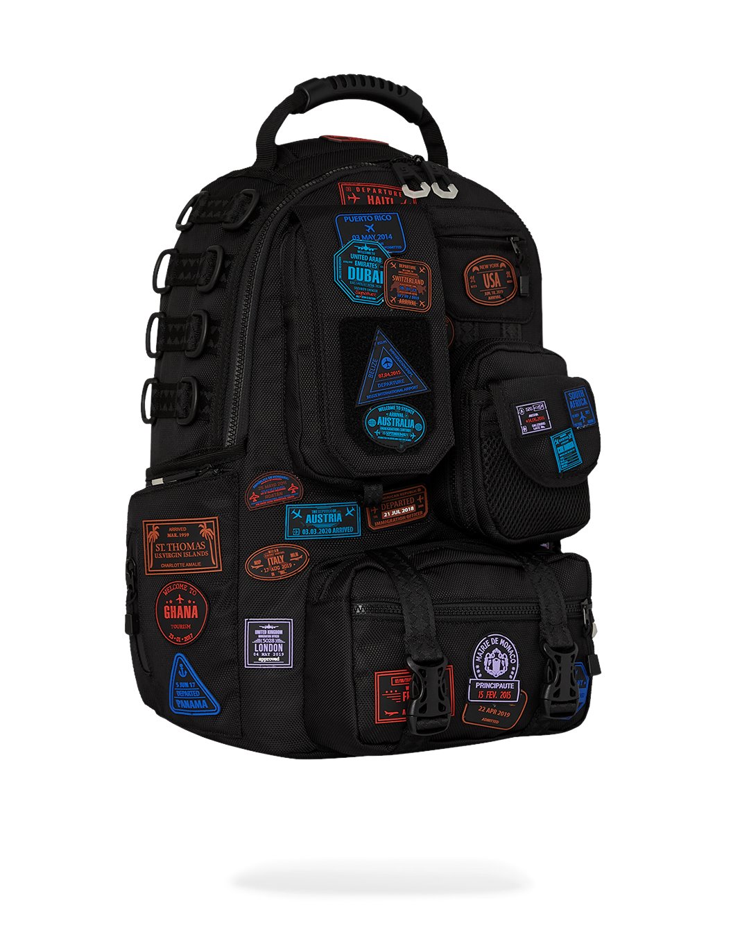 JAMES PASSPORT STAMPS SPECIAL OPS BACKPACK