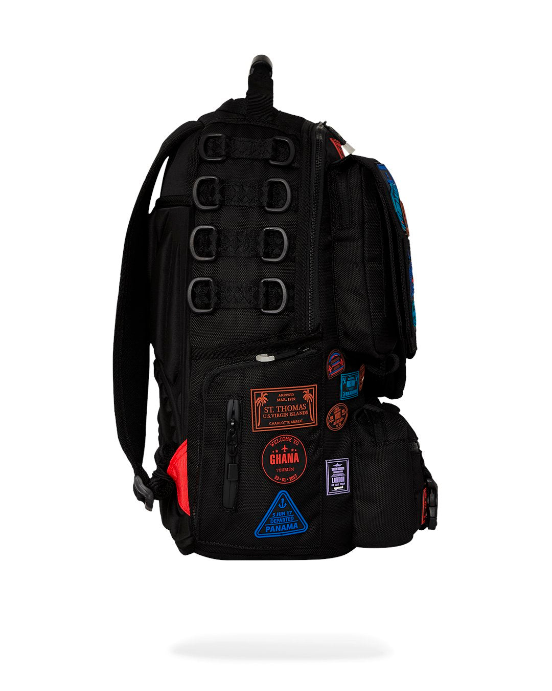 JAMES PASSPORT STAMPS SPECIAL OPS BACKPACK