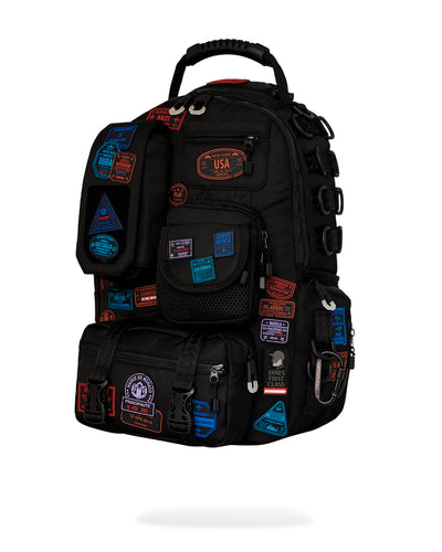 JAMES PASSPORT STAMPS SPECIAL OPS BACKPACK