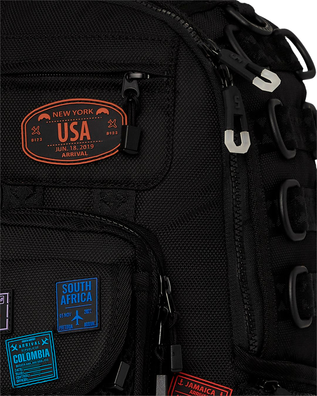 JAMES PASSPORT STAMPS SPECIAL OPS BACKPACK