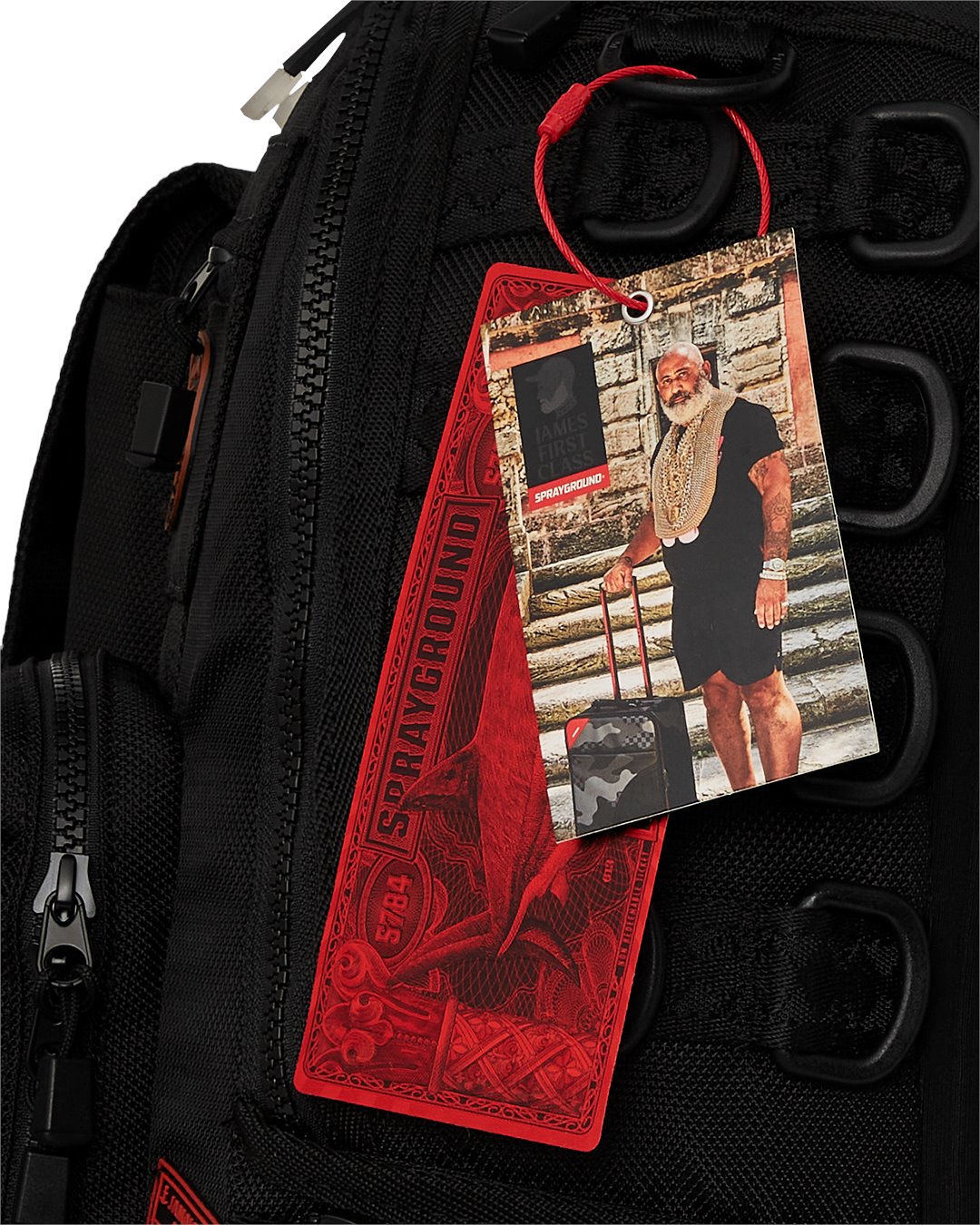 JAMES PASSPORT STAMPS SPECIAL OPS BACKPACK