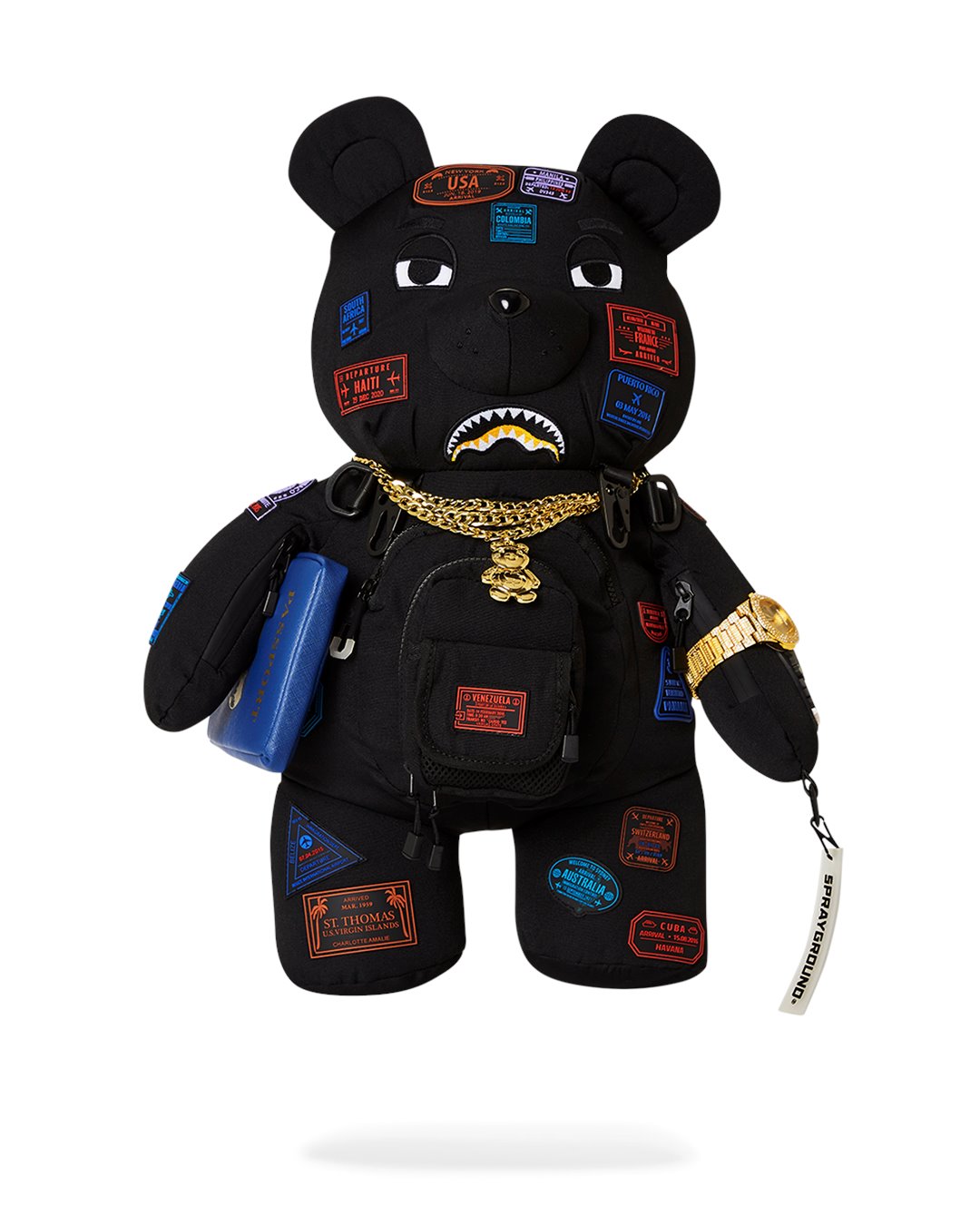 MONEYBEAR BACKPACK: JAMES PASSPORT BEAR: BACKPACK