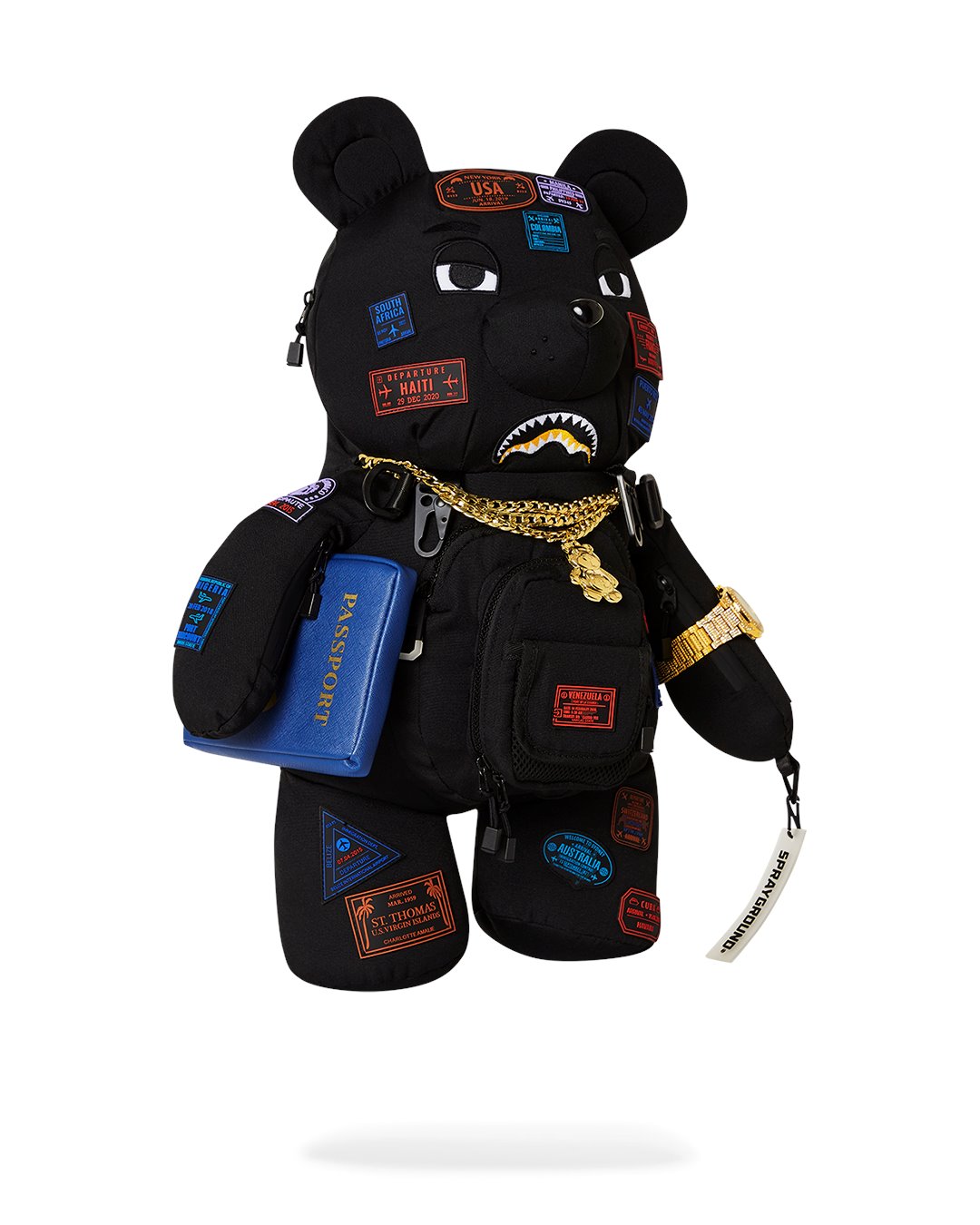 MONEYBEAR BACKPACK: JAMES PASSPORT BEAR: BACKPACK