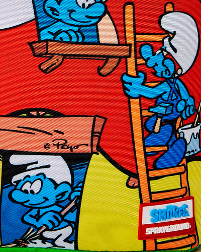 SMURFS MUSHROOM VILLAGE BACKPACK