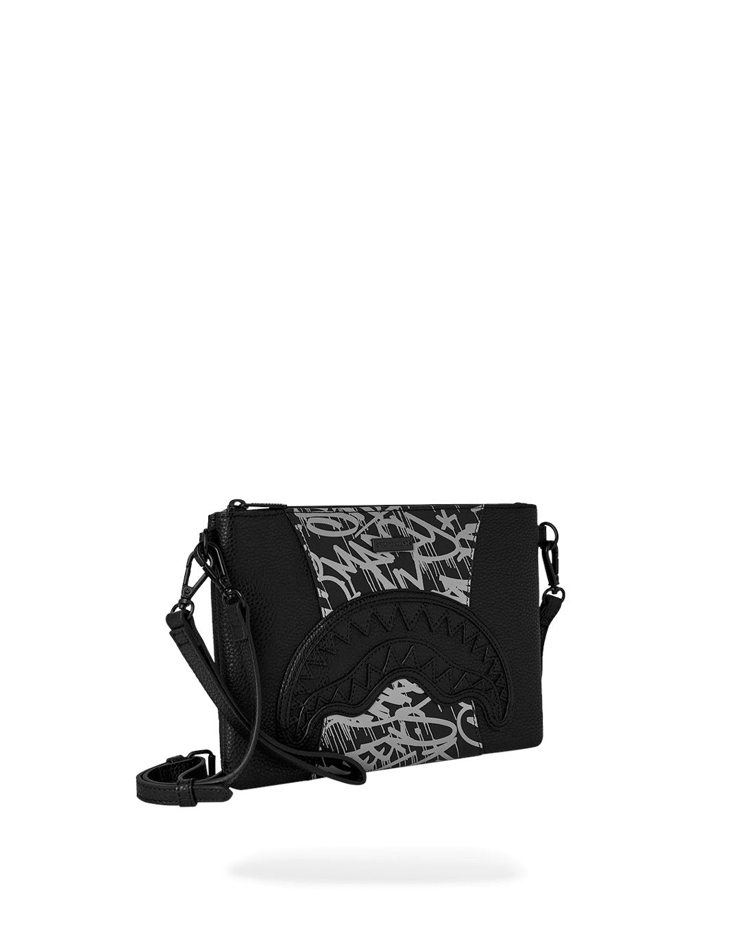 MIDNIGHT RACEWAY GRAFFITI CROSSOVER CLUTCH W/ SHOUDLER STRAP