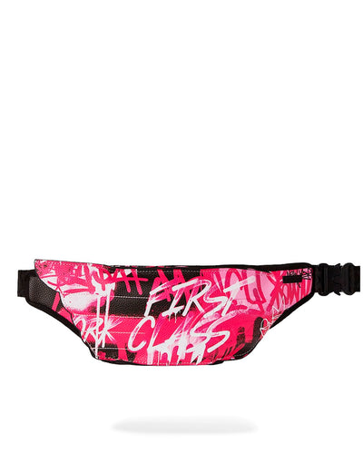 PINK GRAFF CITY WINGED CROSSBODY