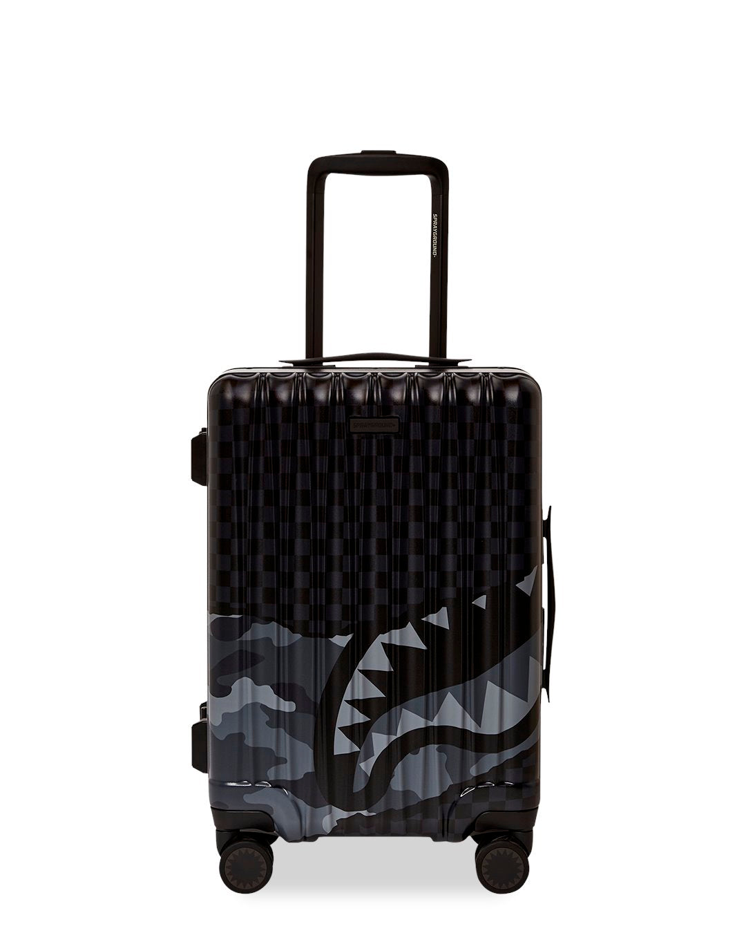 SPLIT UP CAMO TEAR: CARRYON HARDSHELL LUGGAGE