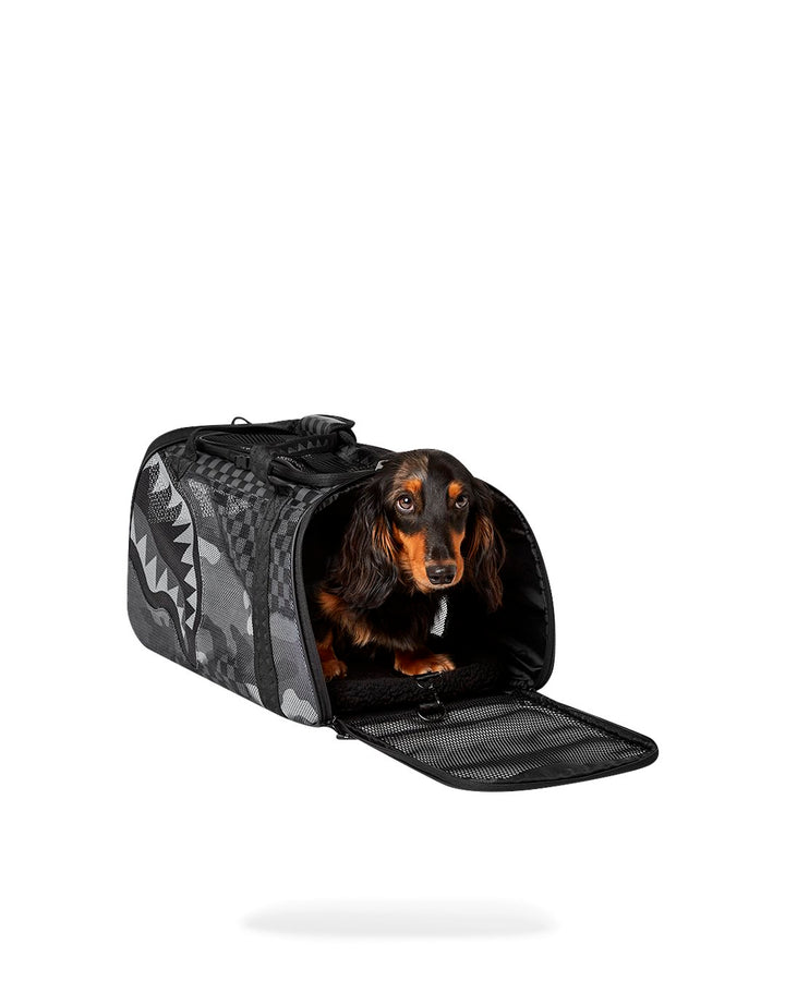 SPLIT UP CAMO TEAR: LARGE PET CARRIER