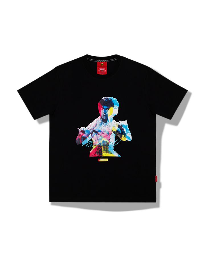 T-SHIRT BRUCE LEE 3D BLACK