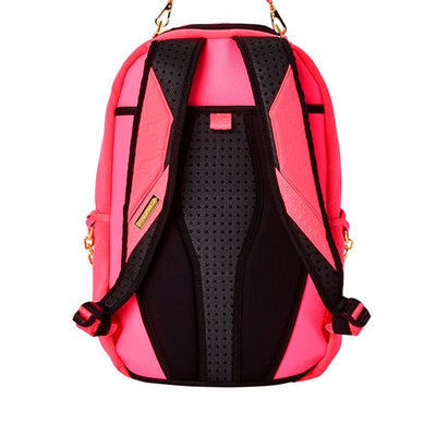 PINK EMBOSSED DLXSF BACKPACK