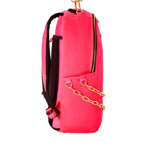 PINK EMBOSSED DLXSF BACKPACK