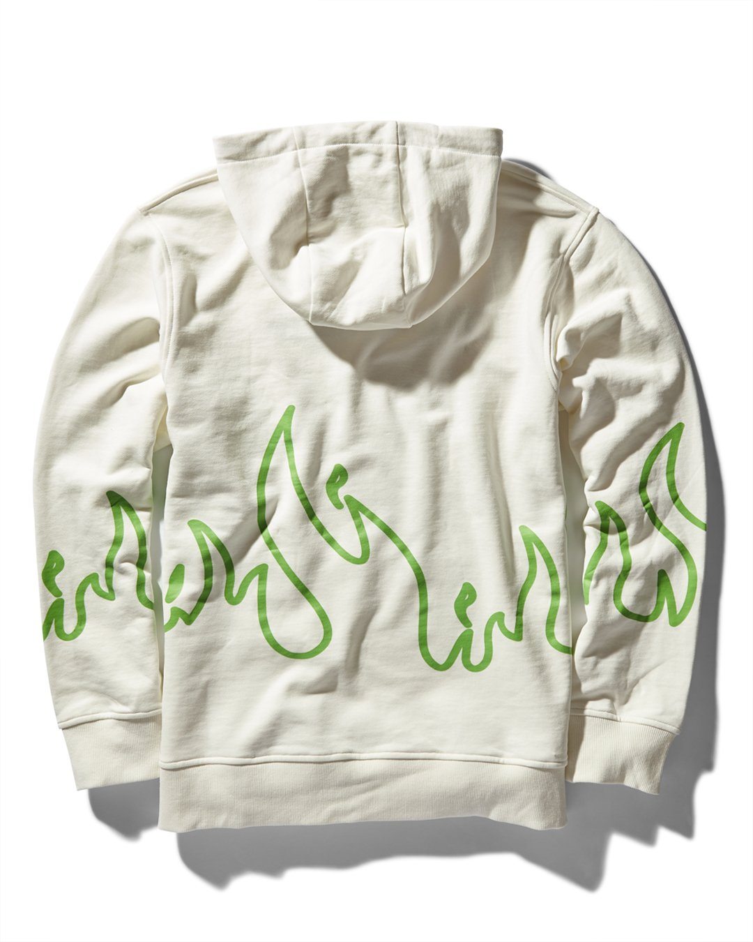 FIRE HOODY (WHITE)