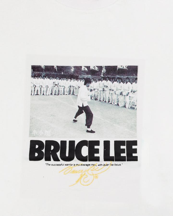 T-SHIRT BRUCE LEE FIGHT B  WHITE