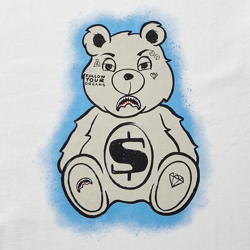 MONEYBEAR TSHIRT - WHITE