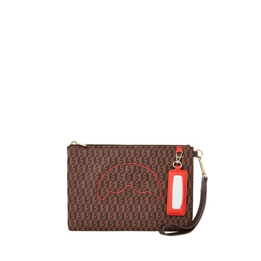 MONEY CHECK CROSS-OVER CLUTCH